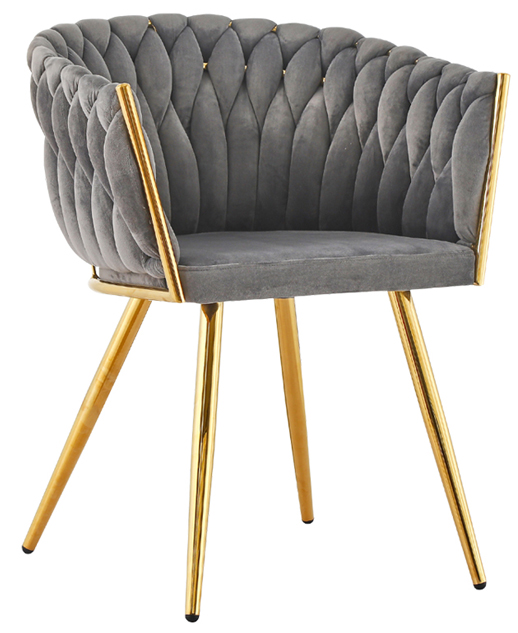 rosa-złote-nogi sofa do salonu