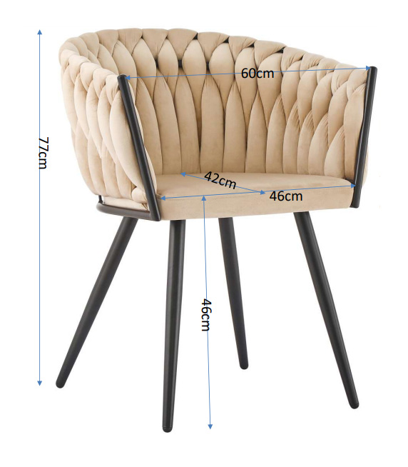 Krzesło  Róża - kilka kolorów